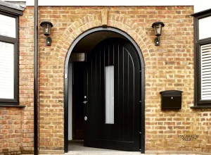 008 Arched Security Door