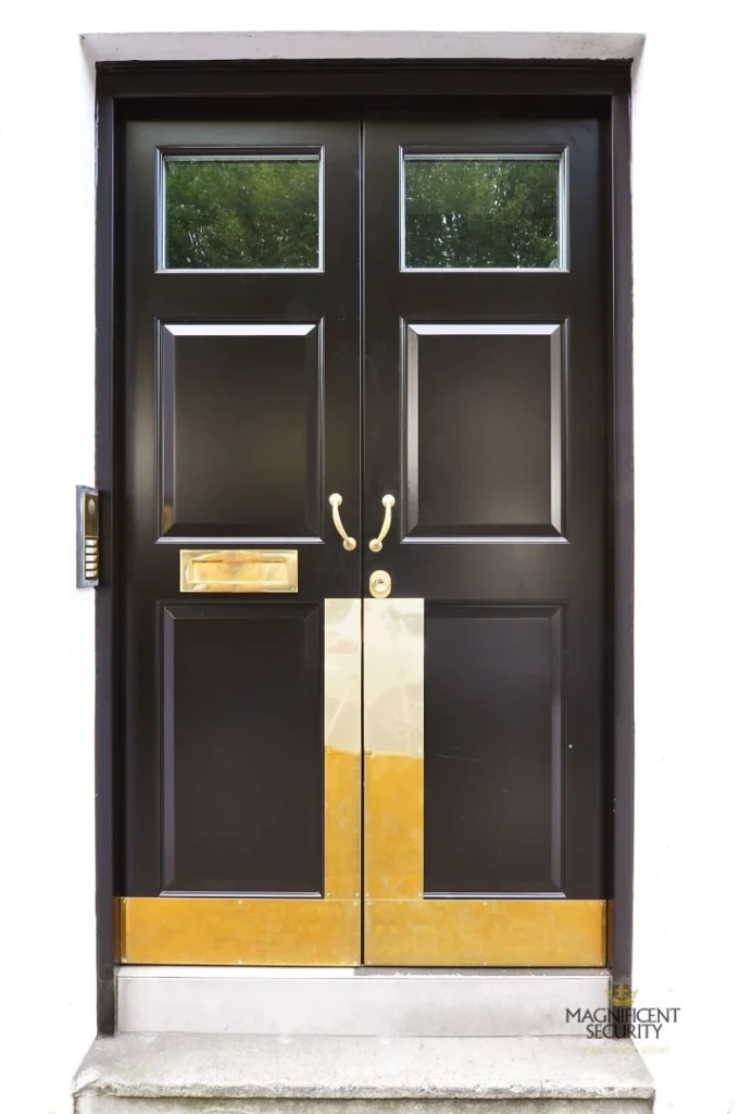 027 Communial Entrance Security Double Door